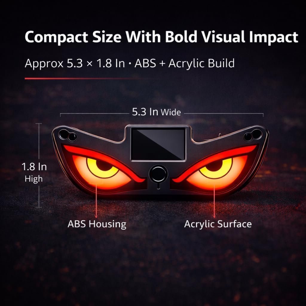Devil Eye Light — Solar Wireless Car Window Light