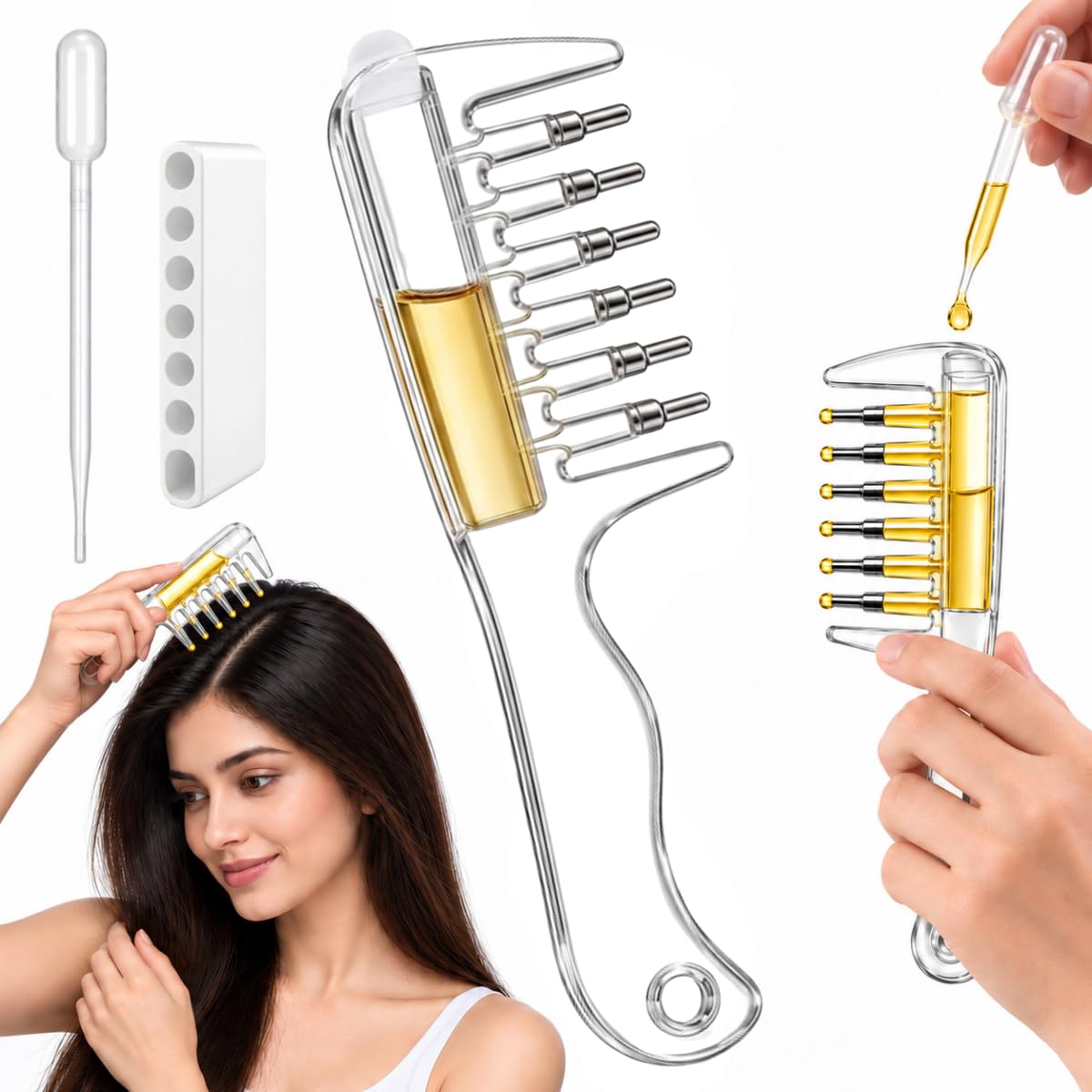 Premium Hair Nourish & Grow Comb