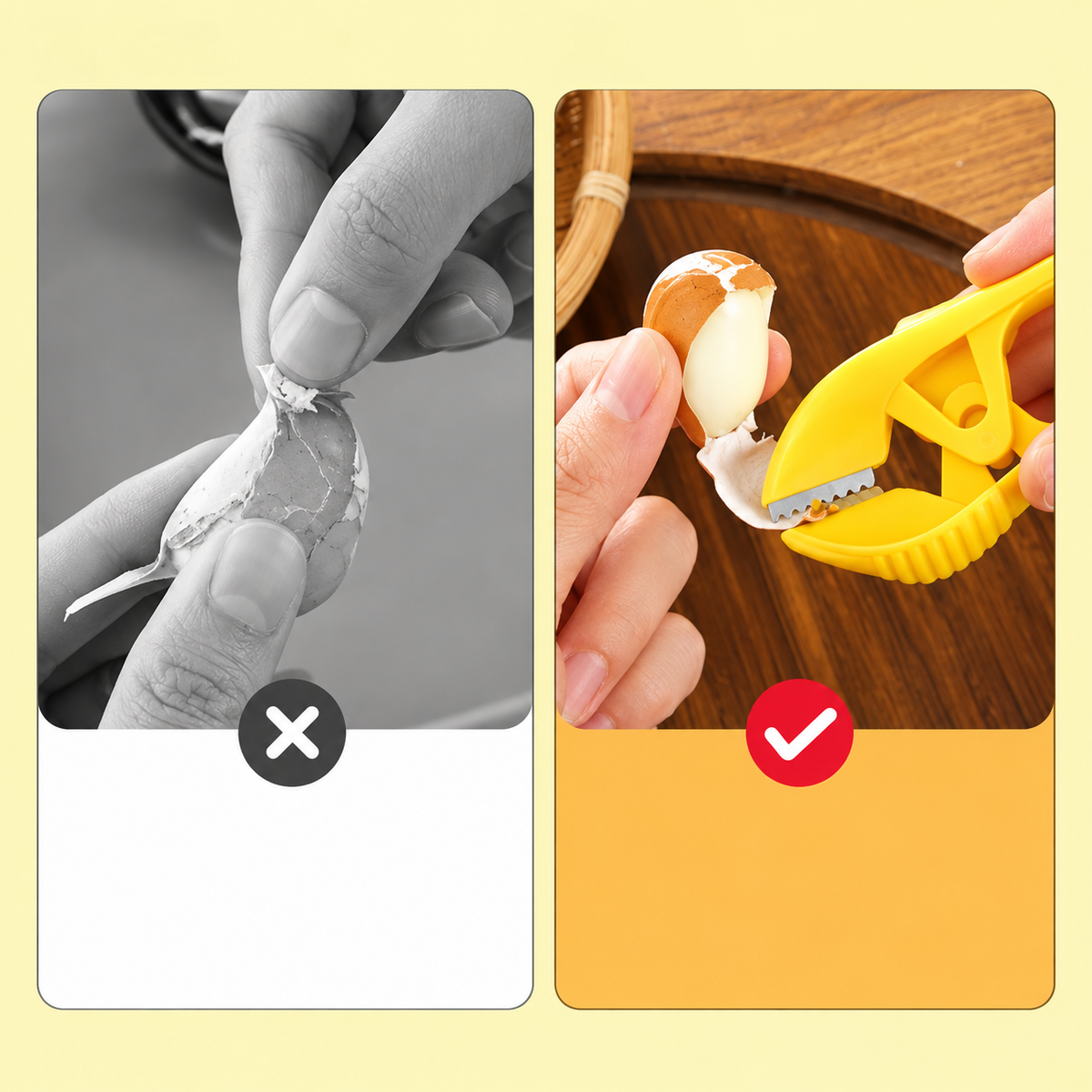 Garlic Peeler Cutter Tool – Quick Squeeze Clip for Peeling & Cracking Garlic Cloves